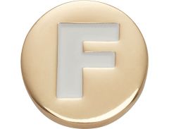Gold Letter F