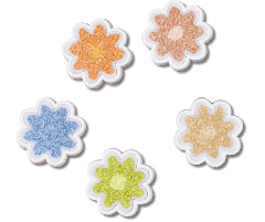 Flower Power Patches 5 Pack