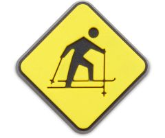 Ski Slope Warning Sign