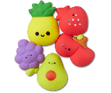 Squish Fruits 5 Pack