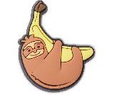 Sloth With Banana